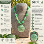 Nefrit Təbii Daş Boyunbağı