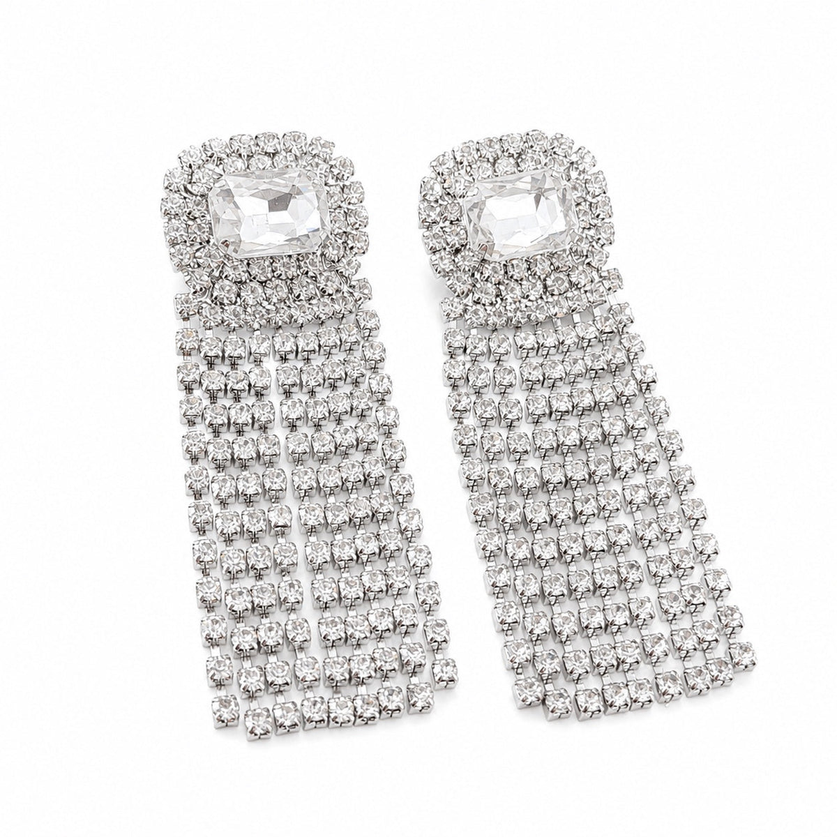 Ağ qaşlı sallanan sırğa — məhsul fotosu