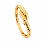 Qızılı kələbçə qolbaq – ölçü 6 × 5,5 sm